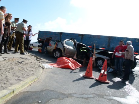 Una persona murió en grave accidente en la Panamericana Norte