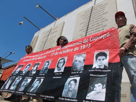 En el frontis del Cementerio Municipal de Copiap se conmemor el