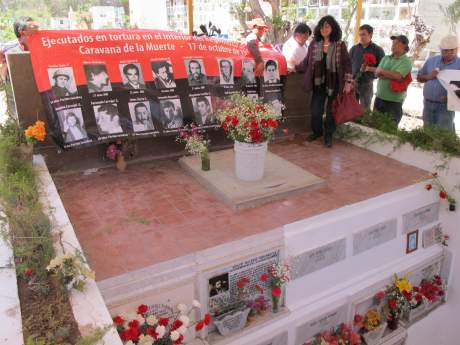 En el frontis del Cementerio Municipal de Copiap se conmemor el