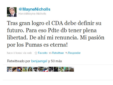 La directiva de Antofagasta criticó fuertemente a Mayne Nicholls tras ...