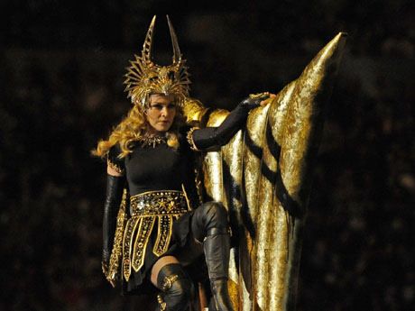 Una Madonna faraónica conquistó al público del Super Bowl