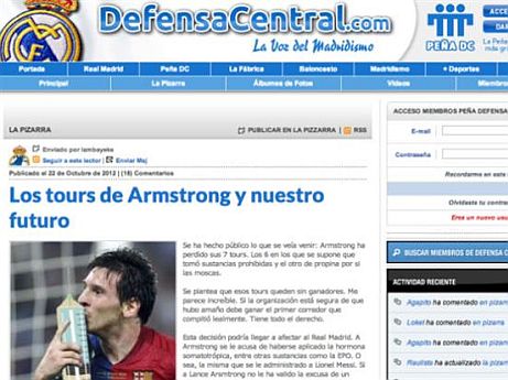 Polémica en España porque vincularon a Messi con doping Polémica en España porque vincularon a Messi con doping