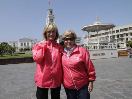 Evelyn Matthei viajó a Iquique para apoyar la candidatura de Myrta Dubost Evelyn Matthei viajó a Iquique para apoyar la candidatura de Myrta Dubost