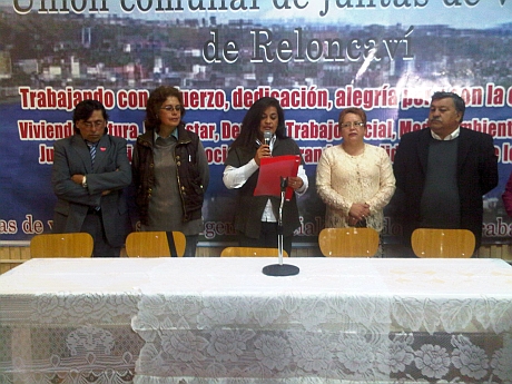 Asumió la nueva directiva de la Unión Comunal de Juntas de Vecinos de ...