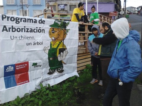 Conaf Entreg Arboles Nativos A Participantes Del D A De La Tierra