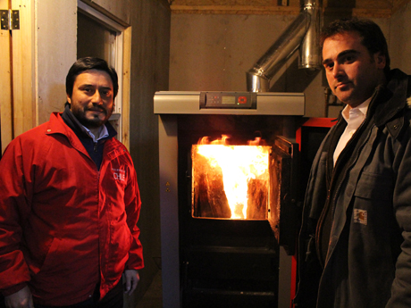 En Chillán fue inaugurado el primer gasificador de leña de Chile En Chillán fue inaugurado el primer gasificador de leña de Chile