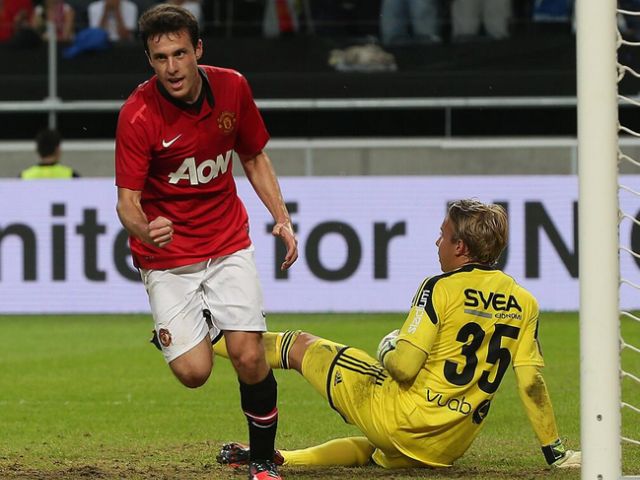 Ángelo Henríquez fue inscrito por el Manchester para la Premier League Ángelo Henríquez fue inscrito por el Manchester para la Premier League