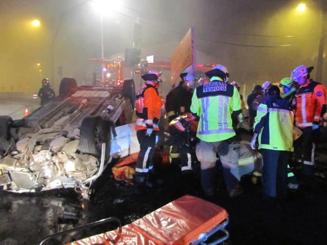 Dos Personas Lesionadas Dejó Un Volcamiento De Un Auto En El Sector ...