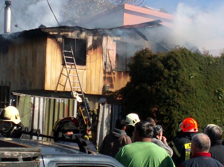 Un Hombre Resultó Quemado En Un Incendio Que Consumió Su Casa En Puerto ...