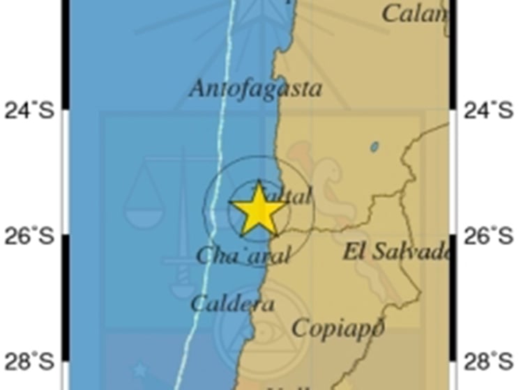 Un Sismo De 5,3 Grados Sacudió El Norte Desde Taltal