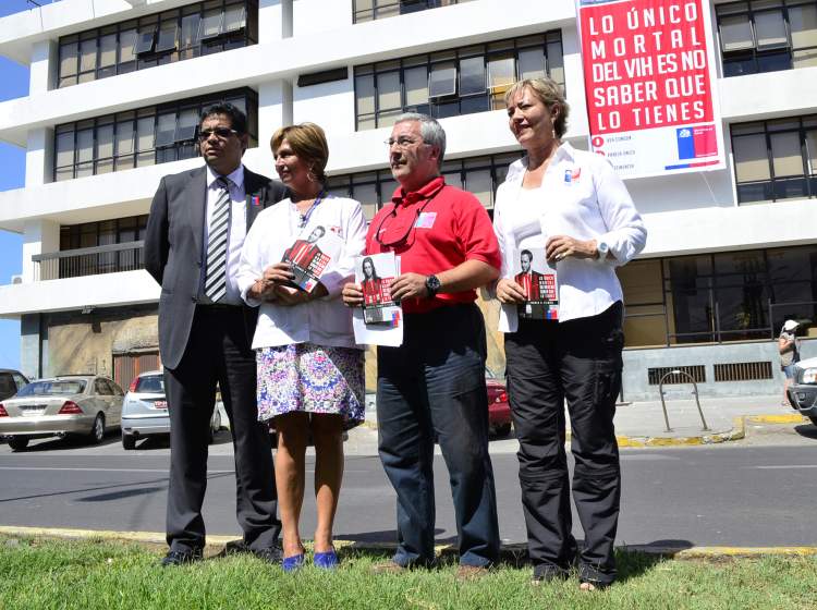 Seremi de Salud lanzó campaña de prevención contra el VIH en Iquique