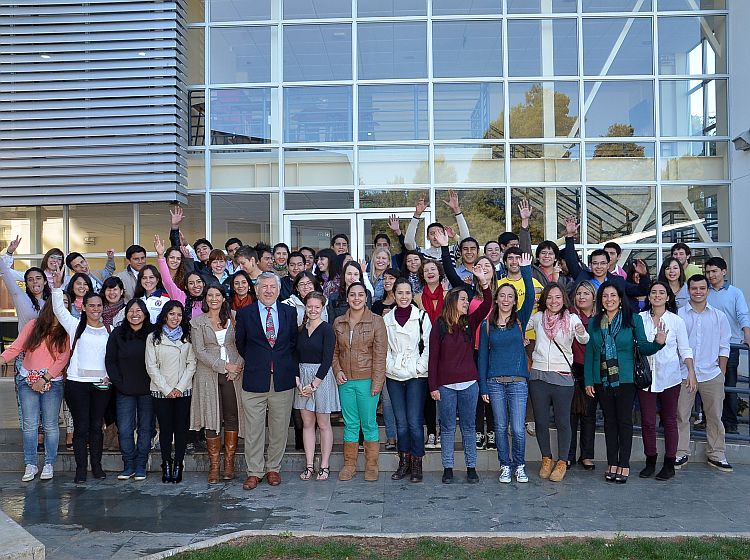 La Ufro le dio la bienvenida a sus 48 nuevos estudiantes extranjeros