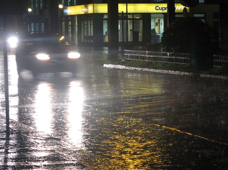 Tal como estaba anunciado nuevo temporal se desató en Puerto Montt y