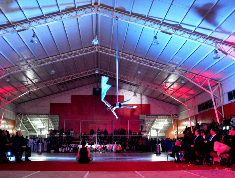 Hualqui invirtió $235 millones para remodelar su gimnasio municipal
