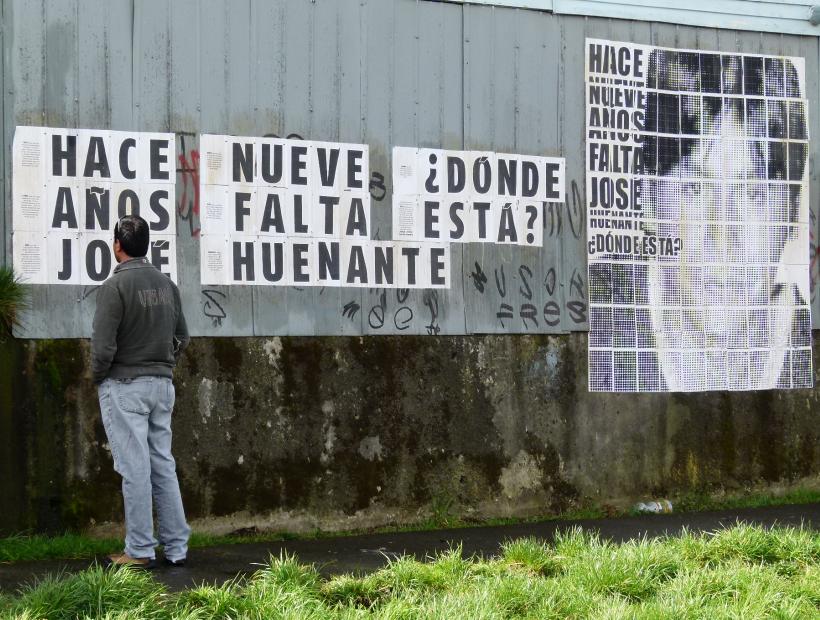 A 9 años de su desaparición piden que el caso José Huenante vuelva a la justicia ordinaria A 9 años de su desaparición piden que el caso José Huenante vuelva a la justicia ordinaria
