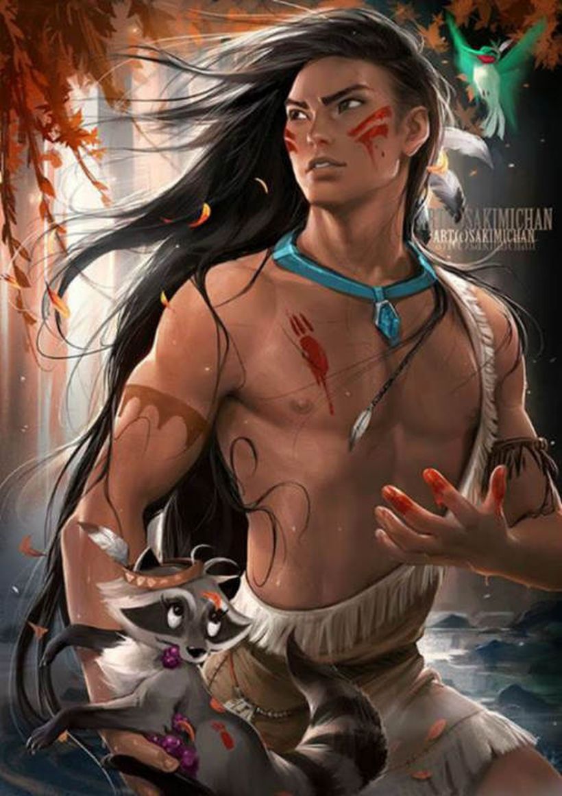 Conoce a los "princesos" de Disney