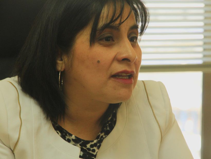 La ministra, <b>Carola Rivas</b> que lleva el emblemático caso de la desaparición y <b>...</b> - file_20141119170502