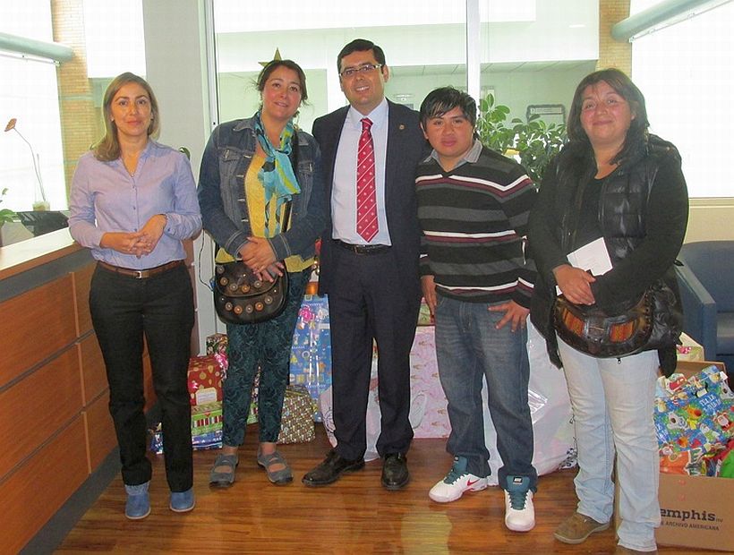 Fiscalía de La Araucanía entregó regalos a los niños de la Fundación