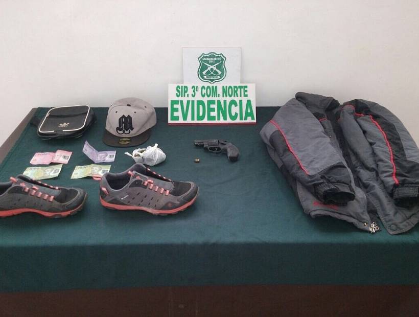 Detuvieron a hombre que robó la estación Copec en Santos Ossa