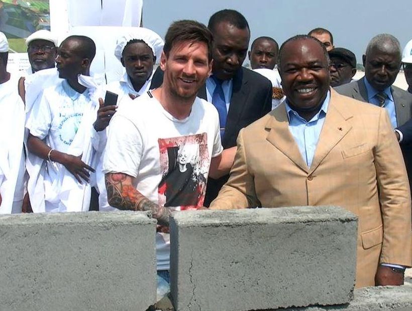 Gabón negó haber pagado 3,5 millones de euros a Messi para que los visitara