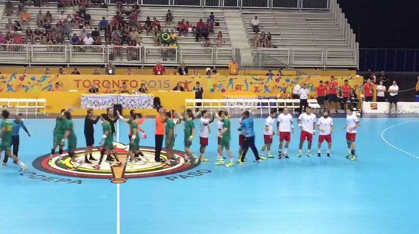 Chile y Brasil juegan la semifinal de Handball en Toronto