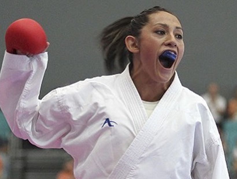 La karateca chilena Gabriela Bruna aseguró medalla al pasar a semifinales en Toronto