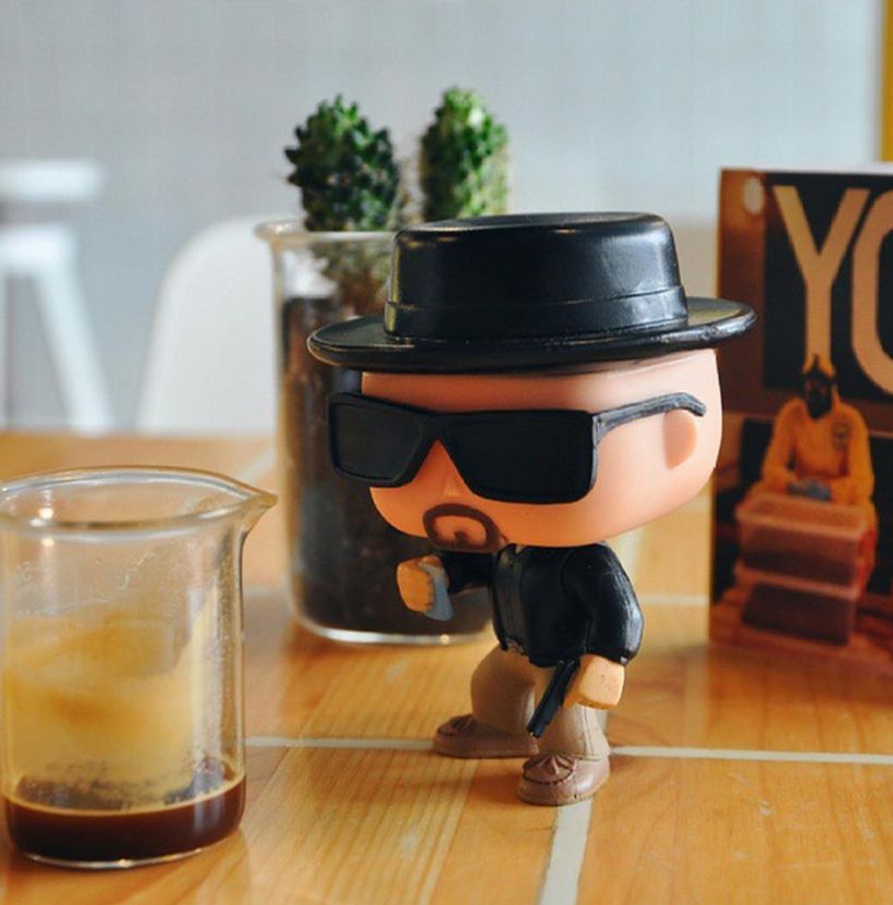 Un fanático de Breaking Bad abrió un café inspirado en la serie