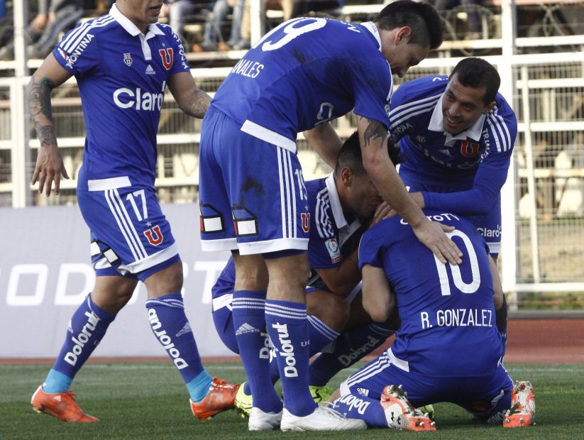 Renato González y el llanto tras su gol en la U: 