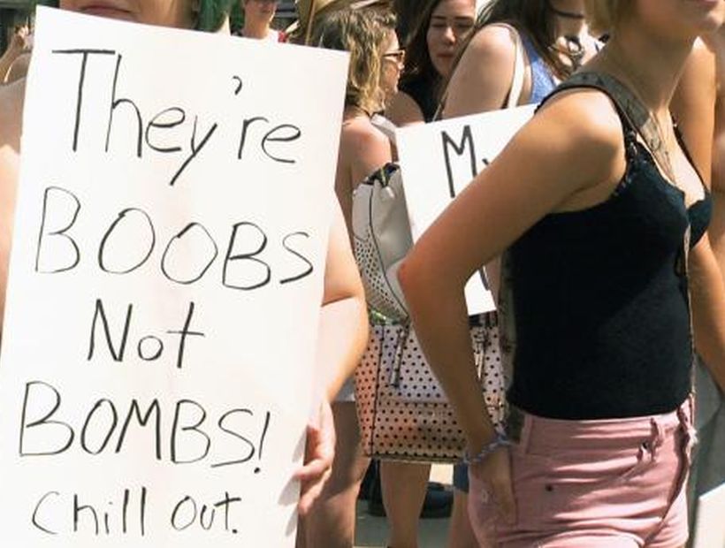 Canadá: Manifestaron por el derecho de las mujeres a pasear en topless