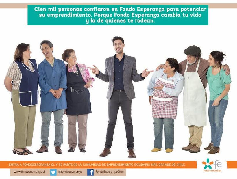 Fondo Esperanza inició su campaña para mostrar el valor del emprendimiento en los chilenos