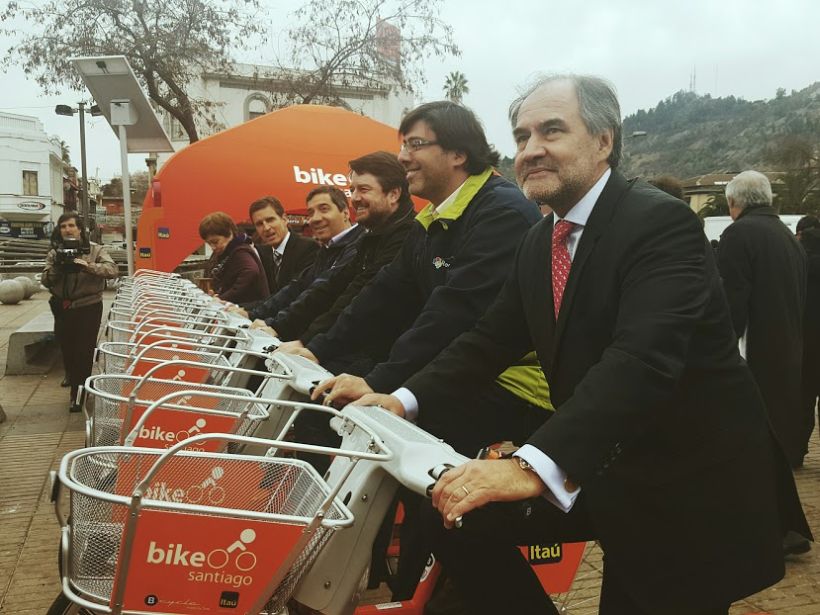 Independencia y Recoleta se sumaron al sistema de bicicletas públicas en Santiago