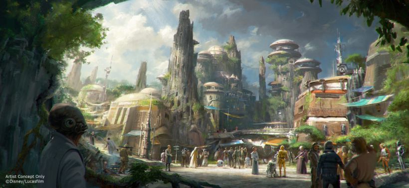 Atención fanáticos de Star Wars: Disney planea construir atracciones temáticas de la saga en sus parques