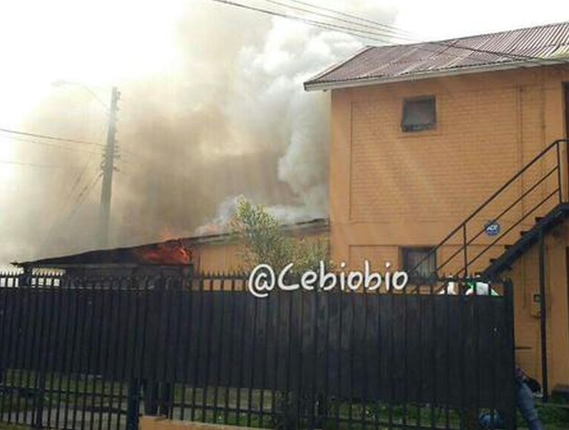 Un Incendio Afectó A Una Casa Y Dejó A Una Persona Lesionada En Concepción