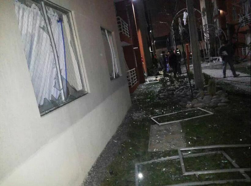 Impresionante explosión destruyó un departamento en San Joaquín