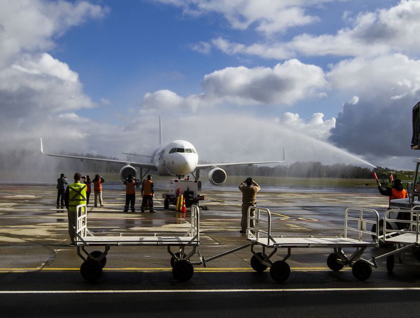 El transporte aéreo de pasajeros creció un 7,1% durante este mes en comparación a 2014
