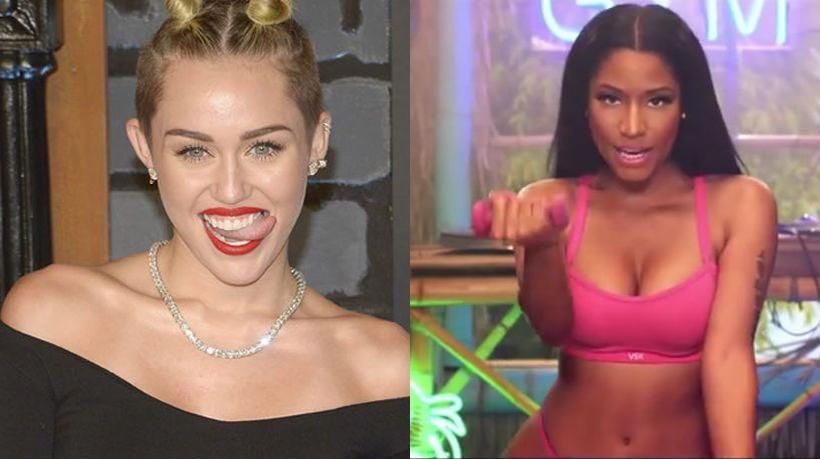 Guerra entre Miley Cyrus y Nicki Minaj por los MTV Video Music Awards