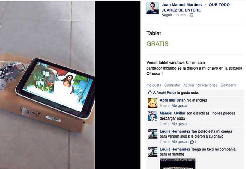 México: gobierno le regaló tablets a los estudiantes y sus padres los vendieron online