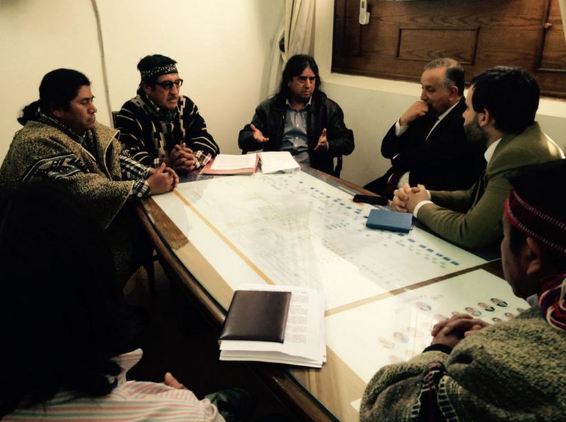 El ministro Jorge Burgos no se reunió con los mapuche