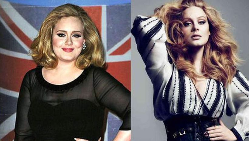 Adele reapareció en el mundo del espectáculo luciendo 68 kilos menos