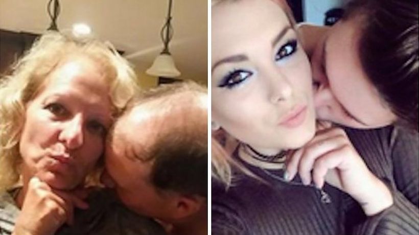 Sus papás imitaron las fotos que se saca con su novio y fueron un suceso en redes sociales