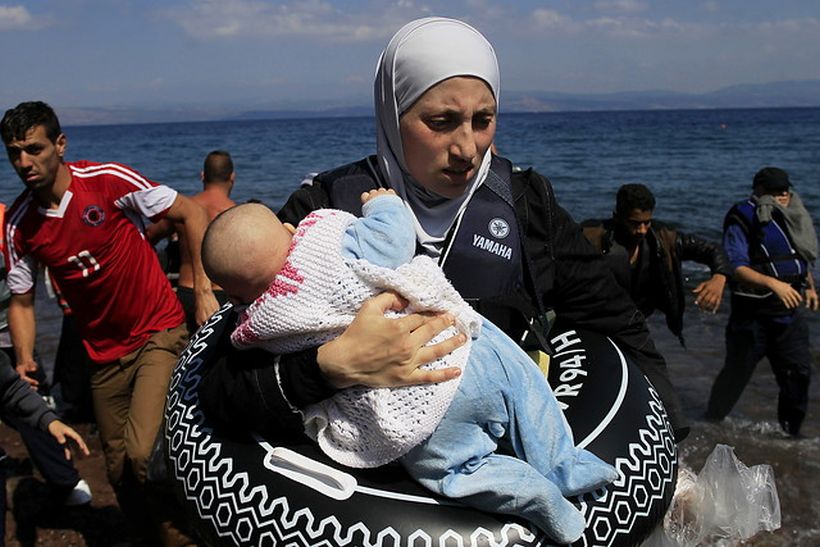 Otra tragedia de refugiados: 34 murieron ahogados al naufragar entre Turquía y Grecia
