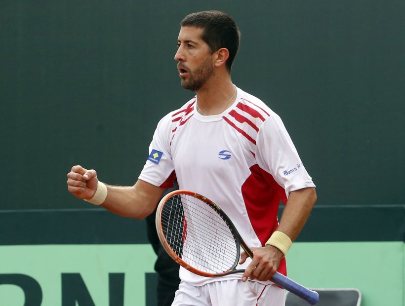 Hans Podlipnik ganó el segundo punto para Chile en la Copa Davis