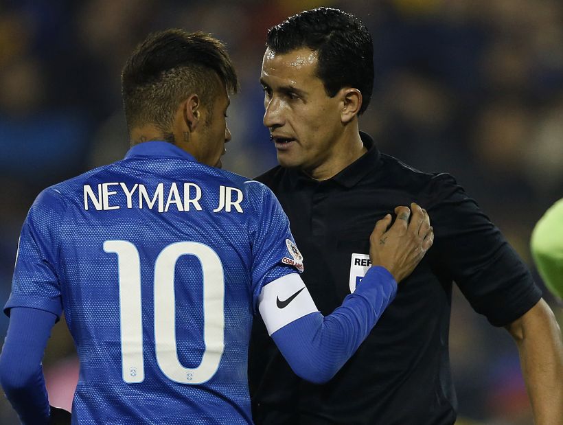 Neymar y su expulsión en Copa América: 