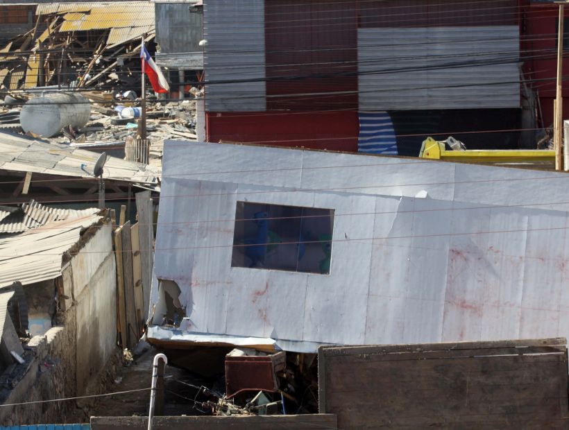 Más de 13 mil damnificados y 814 viviendas destruidas ha dejado el terremoto en la región de Coquimbo