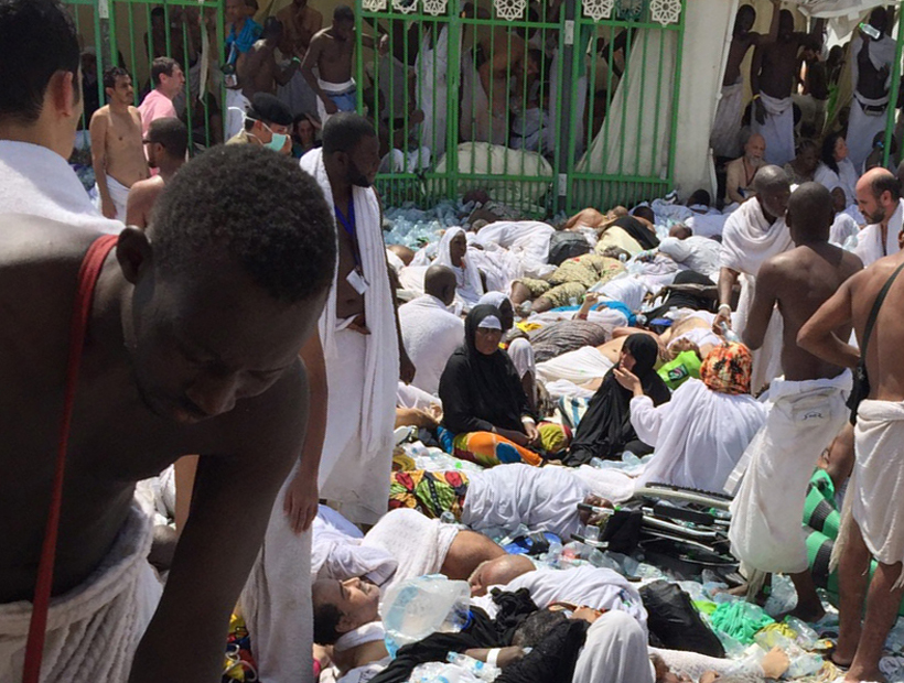 Más de 300 muertos dejó una estampida durante peregrinación a La Meca