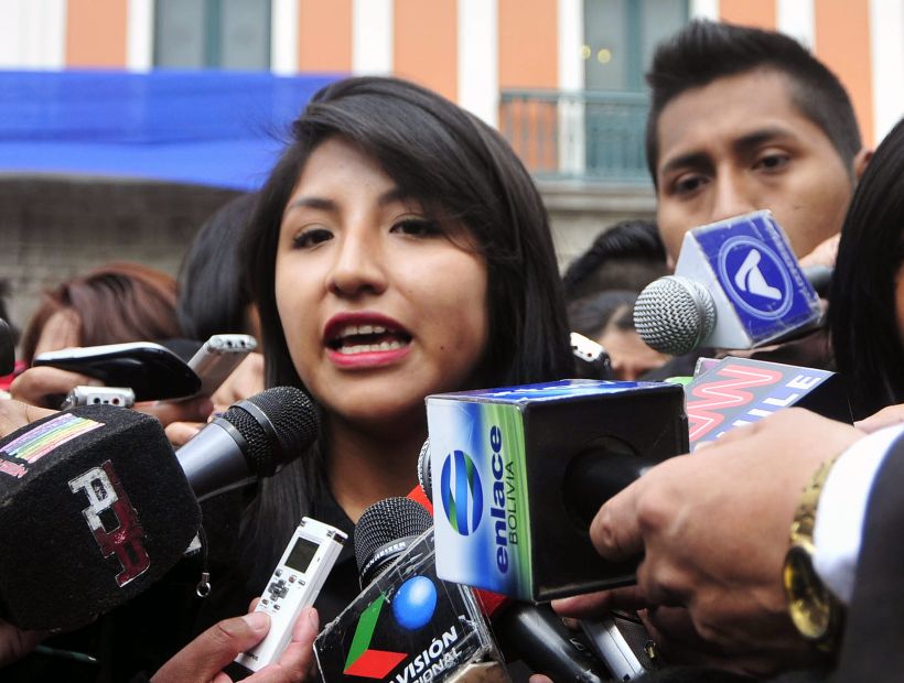 La hija de Evo Morales se mostró esperanzada en que Bolivia tendrá salida soberana al mar