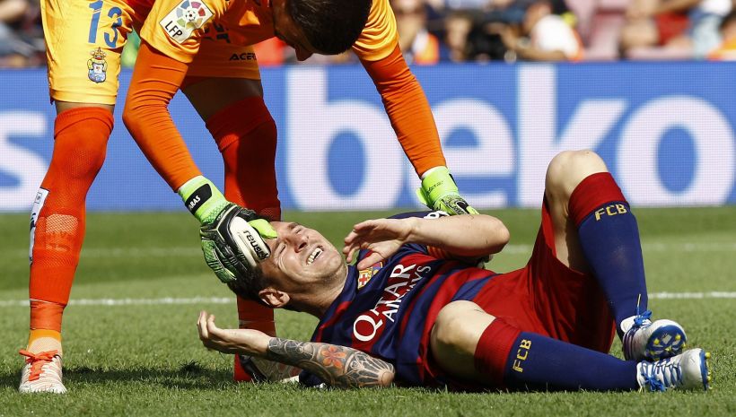 Messi se lesionó: fuera de las clasificatorias y duda para el clásico con el Madrid