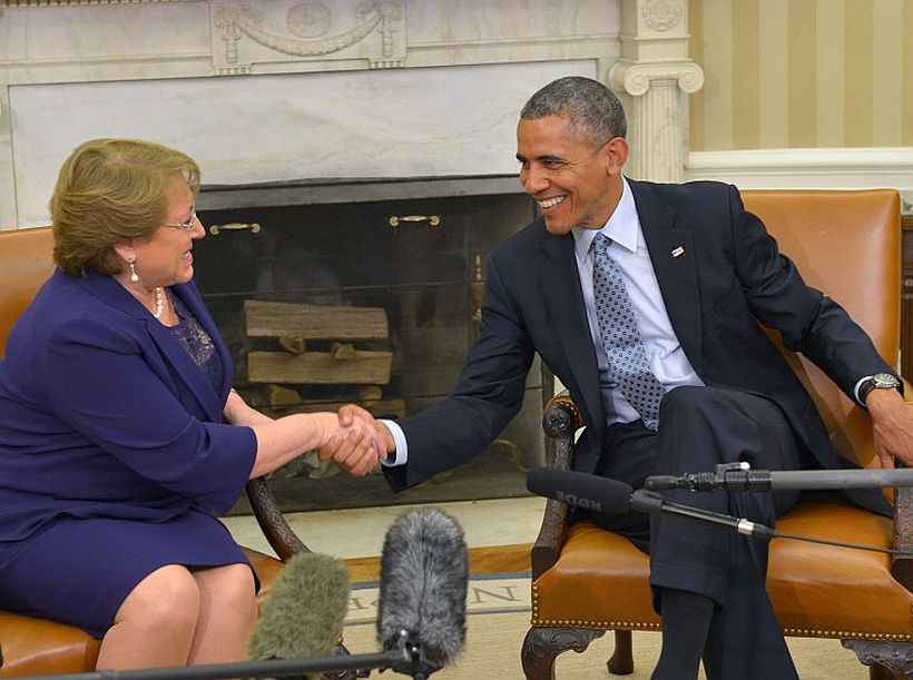 Obama le dio las condolencias a Bachelet por las víctimas del terremoto
