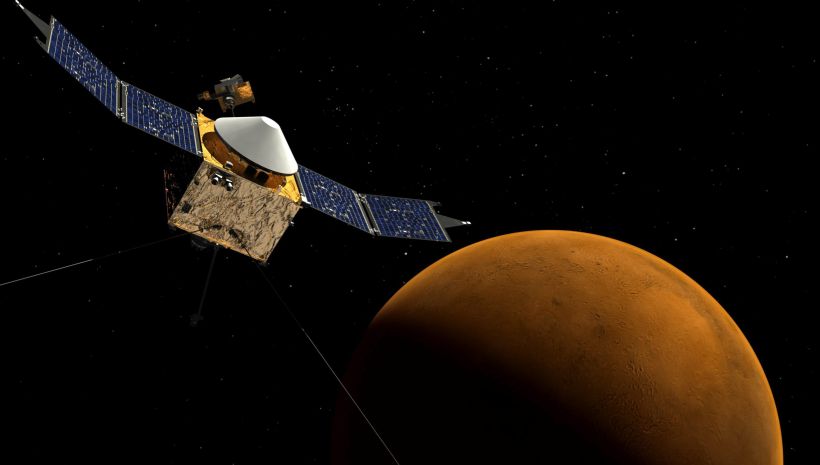 Astrónomo y el hallazgo de agua en Marte: 