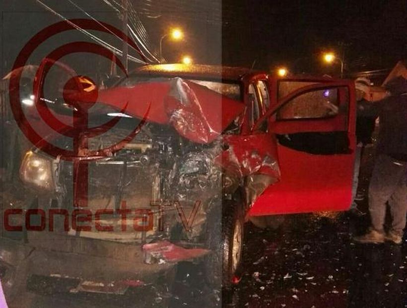 Un bombero fue atropellado tras un choque en Los Álamos
